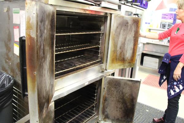 Ovens are over 40 years old