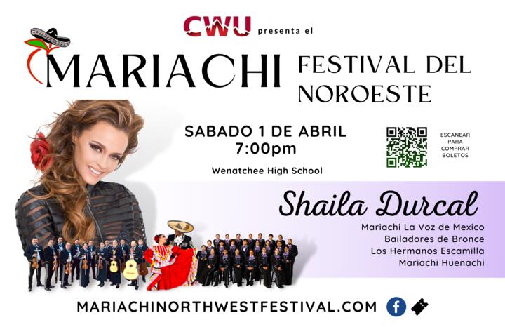 Mariachi Northwest Festival Spanish flyer