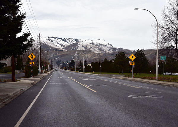 Maple Street - Flashing Beacon Crossing and Pedestrian Improvements - Foothills Middle School