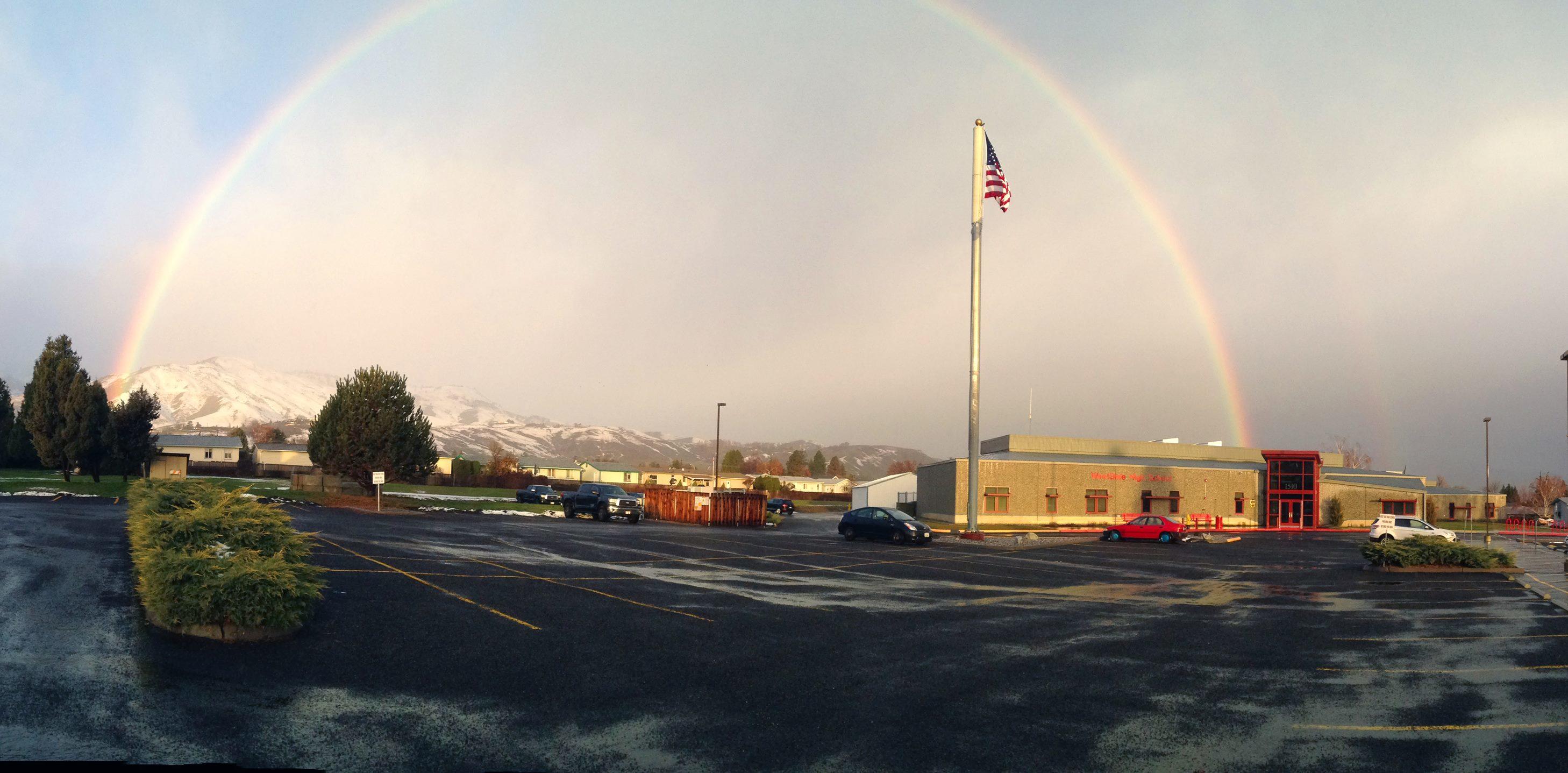 Rainbow over Westside