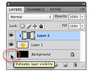 Background Layer visibility